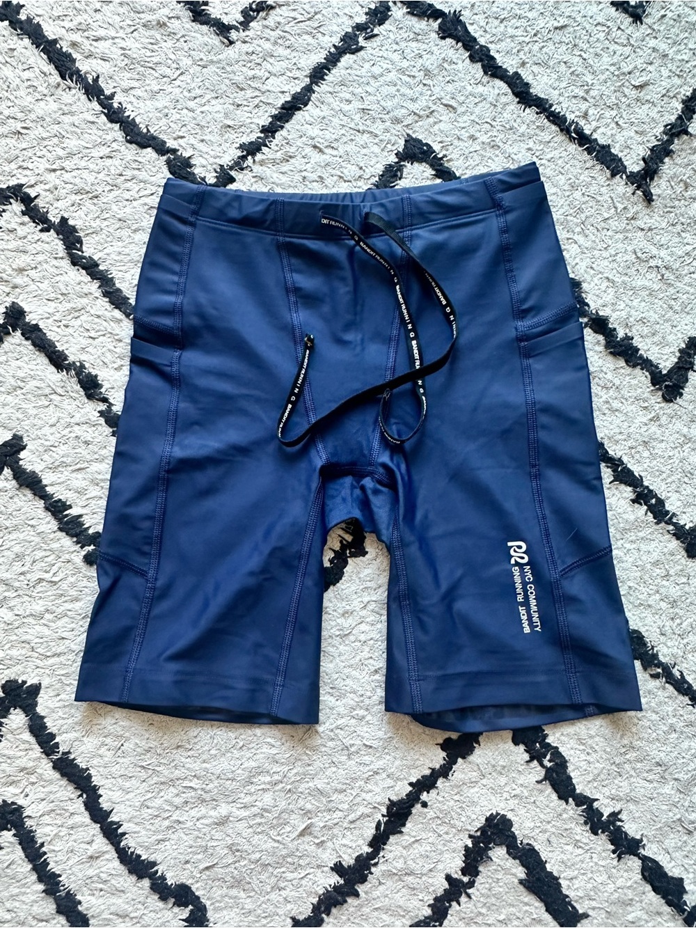 Men's Superbeam Half Tights Small in NY Navy (Like new)